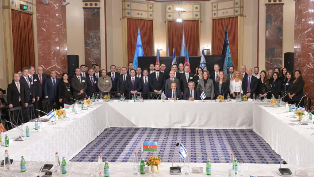 🇮🇱🇦🇿 What a display of friendship! Today, for the fourth time, the Joint Economic Commission between Azerbaijan and Israel, co-chaired by the Minister of Economy of Azerbaijan <a href="/MikayilJabbarov/">Mikayil Jabbarov</a> and Minister <a href="/zeev_elkin/">Zeev Elkin</a>, convened.
This commission reflects the close relations