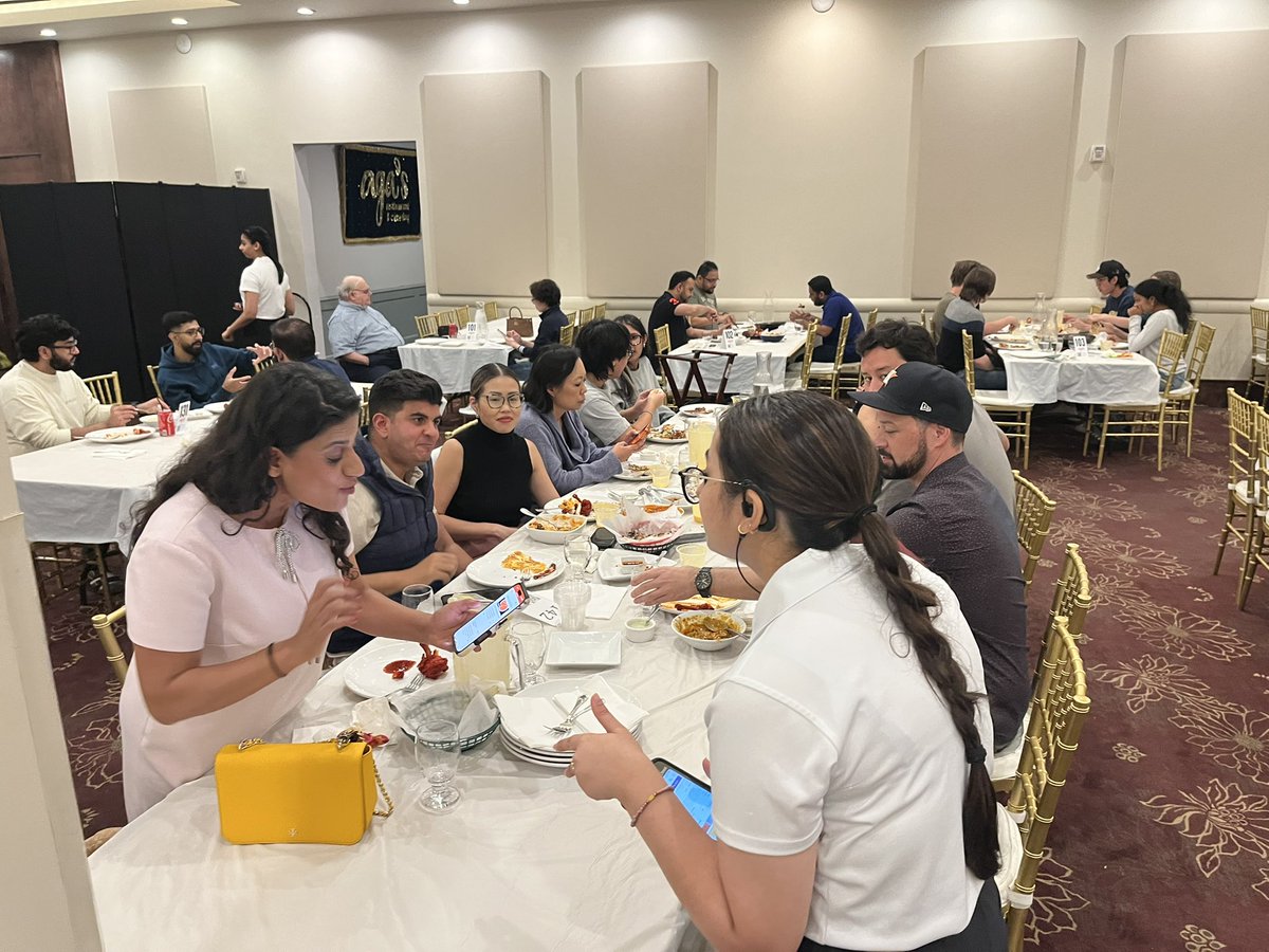 Yay! Great times and great food at our Diwali/Friendsgiving fest in Houston last night. It was fantastic seeing so many of you. So much to celebrate!! ☺️🫶

#Diwali #Friendsgiving #amazingfood #AAJAfam