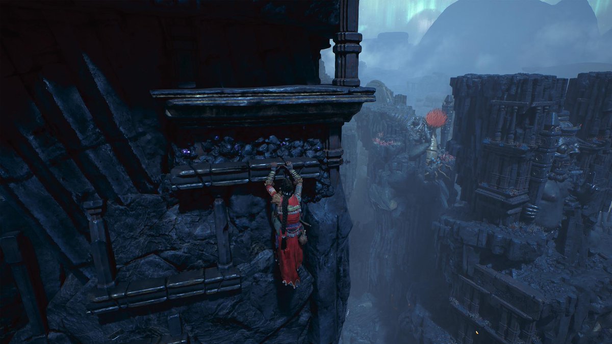 darthrahul's tweet image. Raji 2 is not a colourful, isometric action game. Raji: Kaliyuga is a darker, third-person, dual-protagonist-featuring sequel. 
Easily the most interesting announcement from the Xbox Partner Preview for me. 
Praiseworthy ambition. Hope the team pulls it off.