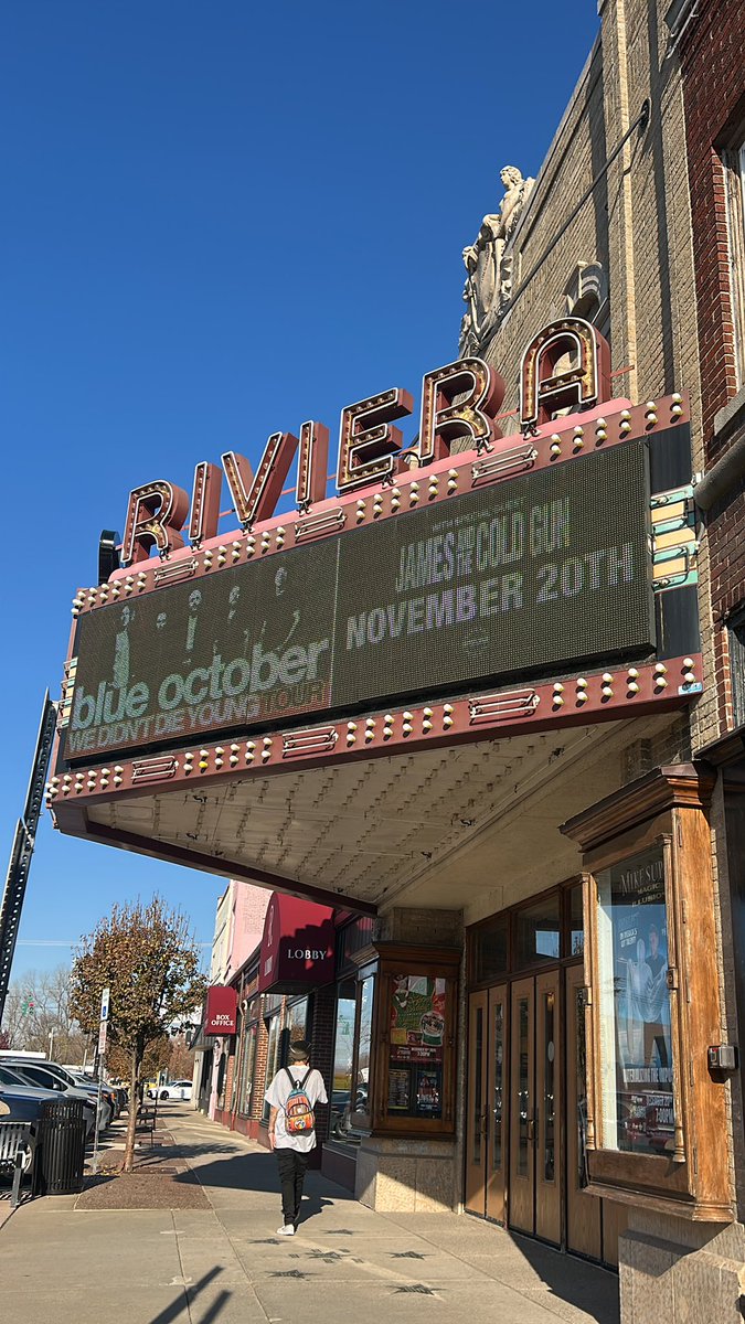 Couldn’t just sit still when I got home from tour so I drove to Buffalo to see Blue October