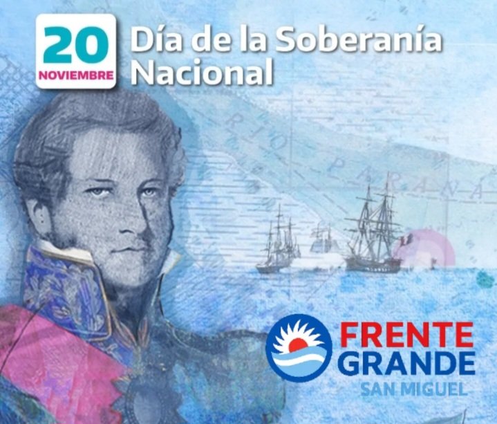 sin soberanía no hay libertad.

#DíaDeLaSoberaníaNacional 🇦🇷