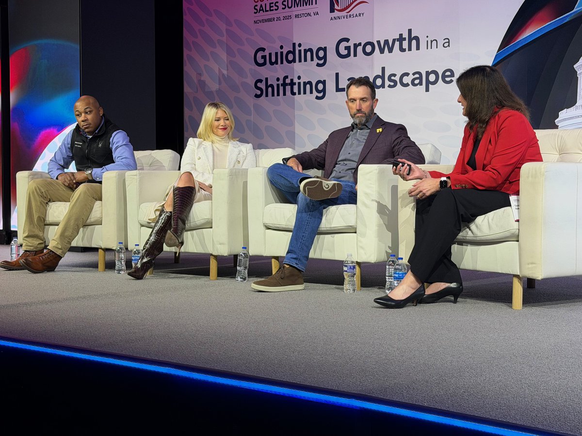 immixGroup_Inc's tweet image. Get ready for an electrifying discussion at the &quot;State of the Industry Panel,&quot; moderated by Tamara Ells! This dynamic session features Rob Green, Vanessa Hunt and Chris CT Thomas, who will share their perspectives on #ITsolutions, market trends and more! #GovITSummit2025