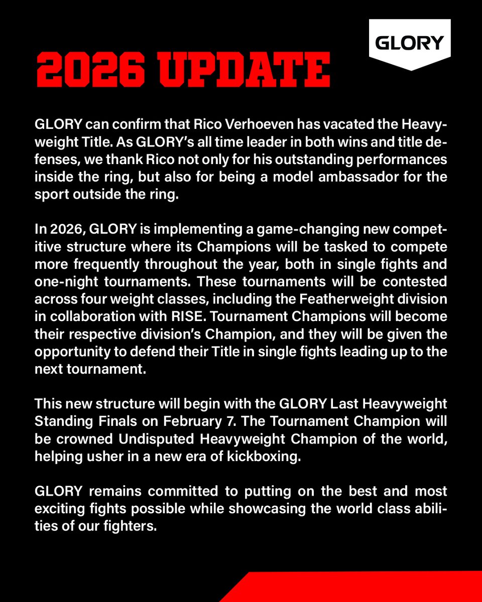 GLORY Kickboxing tweet media