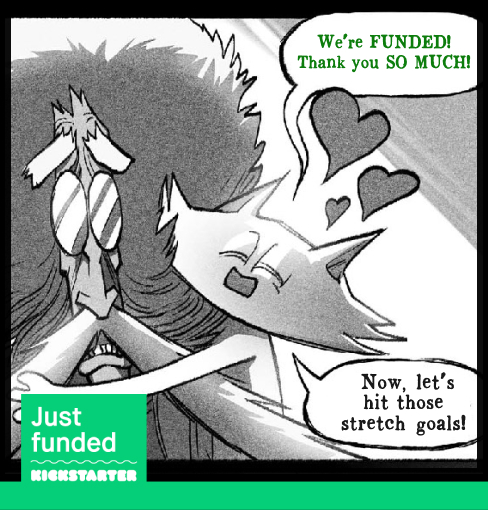 ComicsTitan's tweet image. PHOBOS VOL 2 is off to a monster start.

Funded in 90 mins and selected as a Project We Love @Kickstarter!

Get the 300 page exclusive HC by Jason Brubaker and the first ever Frank statue by Jeff Yagher!

Early Bird tiers and statue are live for 48 hrs.