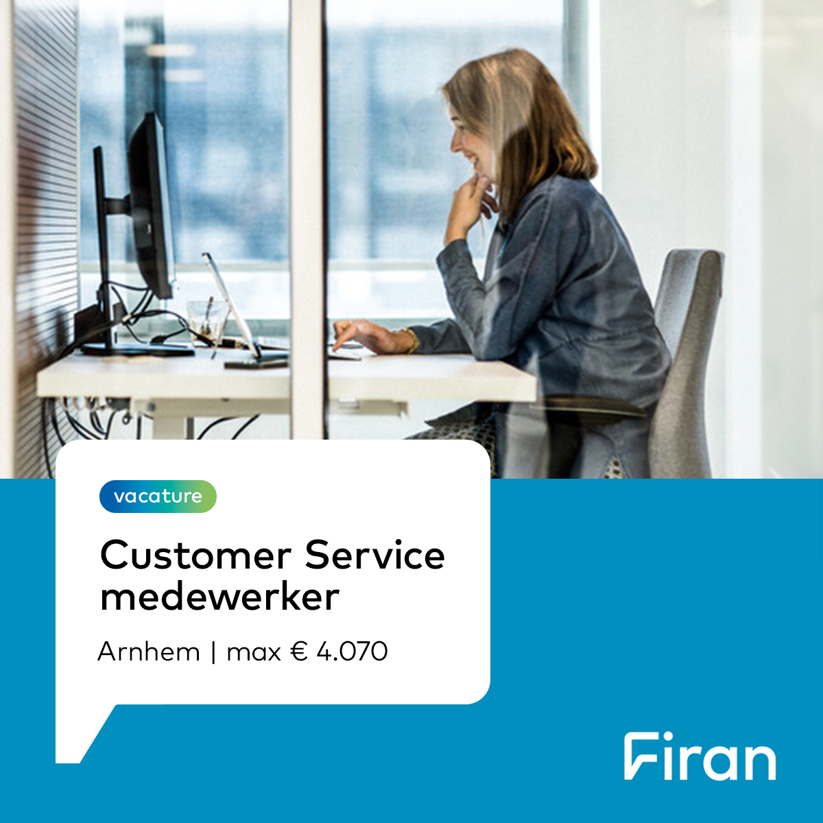 💡Word jij onze Customer Service medewerker warmtenetten?
Ons aanbod:
• Salaris: €3.053 tot €4.070 (schaal 4)
• Individueel keuzebudget van 18%
• 24,5 vakantiedagen
• Vaste eindejaarsuitkering
• Pensioenopbouw bij ABP

👉 firan.nl/vacature/vacat…
#Vacature #vacaturealert
