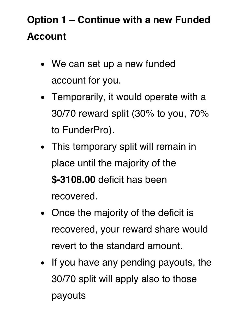 What's up <a href="/FunderProfx/">FunderPro</a> ?

I've recommended the firm to many people personally and things were great 2 months back.

Then came slippage and payout delays where daily rewards were being paid out almost once a week, fine.

Then came 60% split on daily and price increase as well as