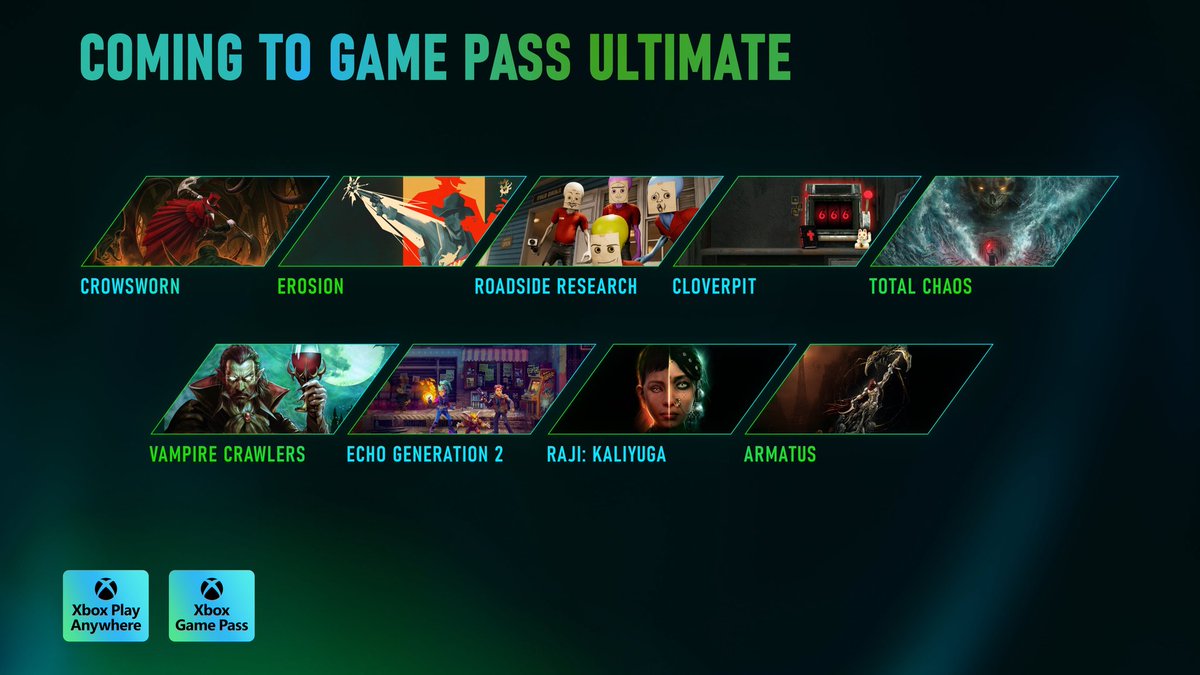 Voici les 9 nouveaux jeux qui arrivent dans le Xbox Game Pass Ultimate

Total Chaos et CloverPit sont disponibles dès maintenant dans le Xbox Game Pass Ultimate
