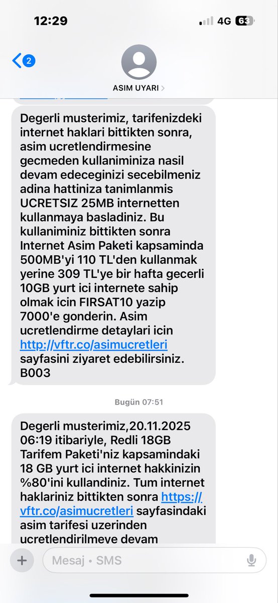 10derrr's tweet photo. @VodafoneDestek @Hari_ibo Bu mesajda 309 yazmasına rağmen 379 alındı. Bu dolandırıcılıktır https://t.co/k3fl8Z9Hvu