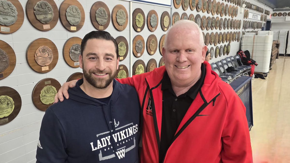 Crossed the bridge last night  for a high level scrimmage between to NY statement makers host
<a href="/sea_ladyvikings/">St. Joseph by the Sea Girls Basketball</a> (St. Josephs by the Sea)  &amp; <a href="/moorechs_wbb/">Moore Catholic Girls Basketball</a> (Moore Catholic)....Yes they have
a Shot Clock...jealous!!!!

The Statesmen of Staten Island
L - <a href="/CoachSuslak22/">Josh Suslak</a> (Josh) of