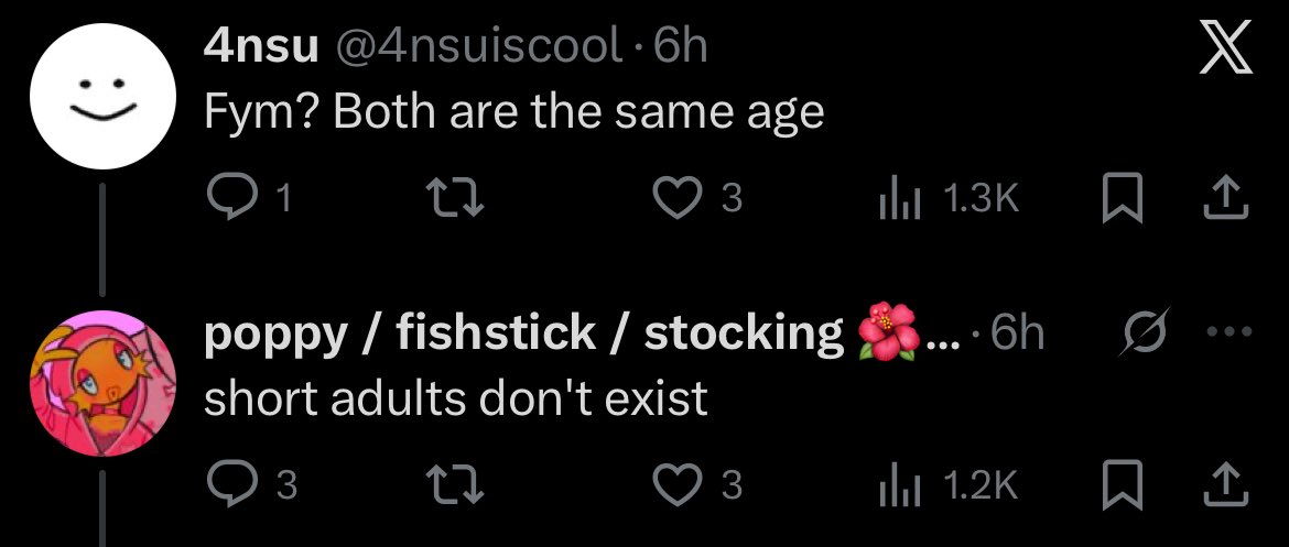 I'm fucking sobbing are stupid do you have to be to say this

Also the Poppy person literally was talking about Cosmo and Sprout; which are adults, only confirmed minors are toodles and guordy
