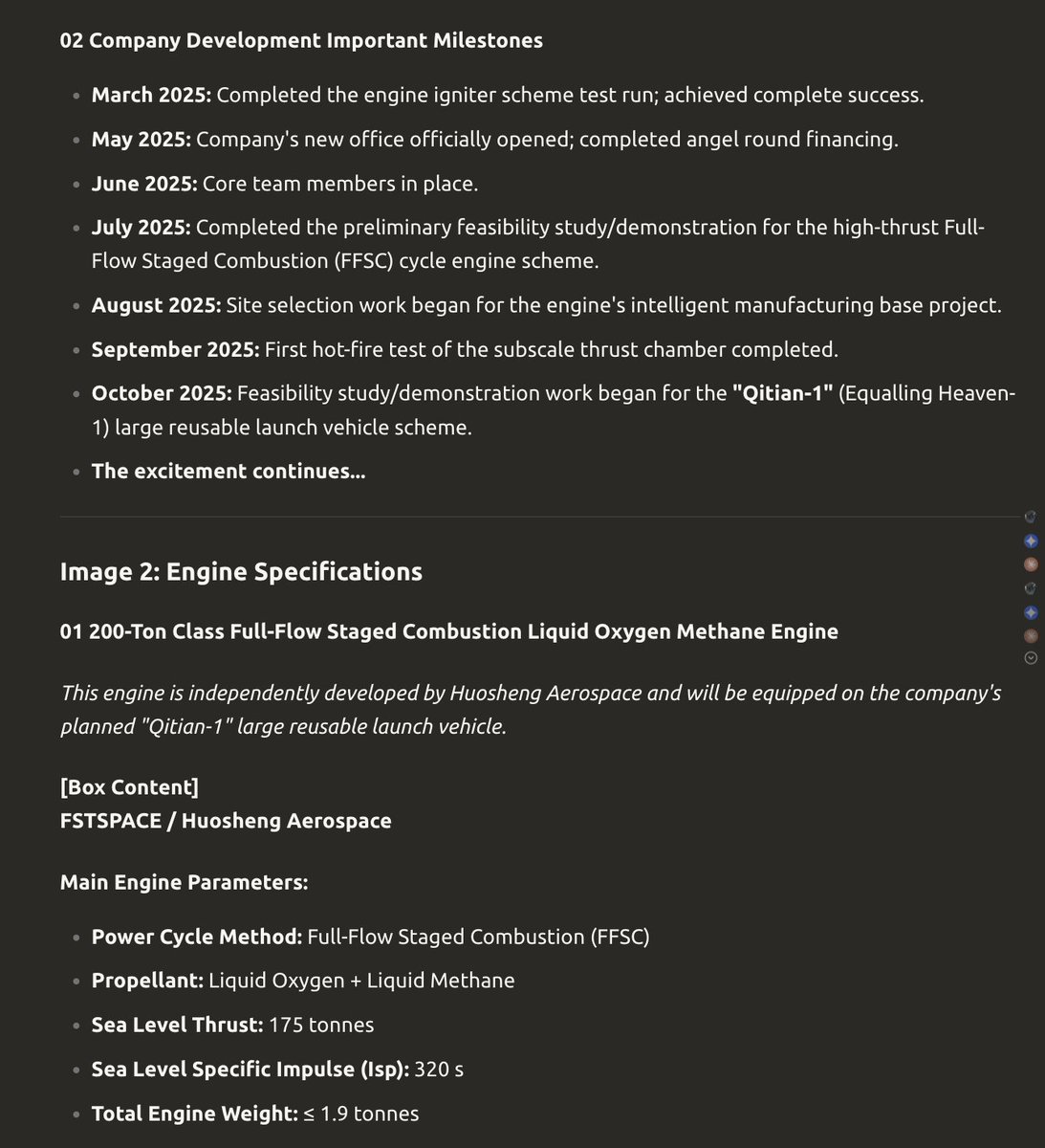 La fuente
 "El fuego forja el núcleo sagrado, impulsando la galaxia"
 alcista