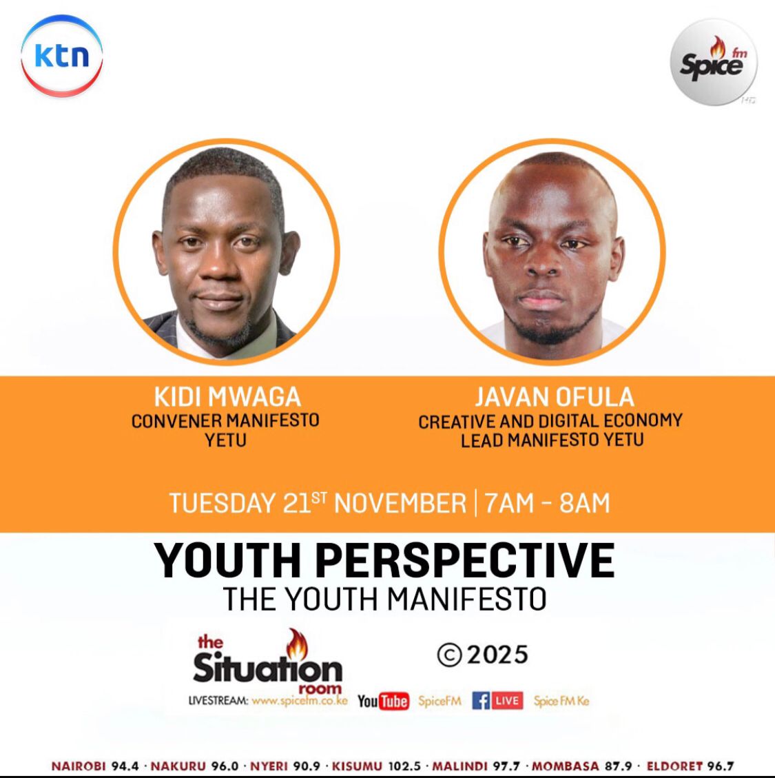 We started as young people asking how to push for change without more pain or casualties.
Tea meetings turned into action, and #ManifestoYetu was born.

We travelled the country, gathering youth frustrations and hopes — because while we breathe, we hope.

Join us kesho