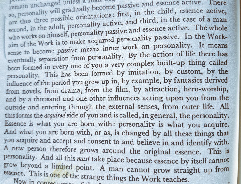 solioonensius's tweet image. &quot;Practical work on oneself is directed towards making something passive in oneself which is at present active, and something active which is at present passive.&quot; - M. N.