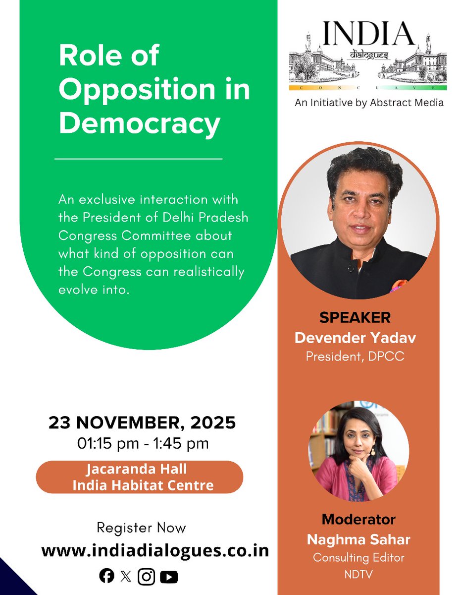 India Dialogues Conclave tweet media