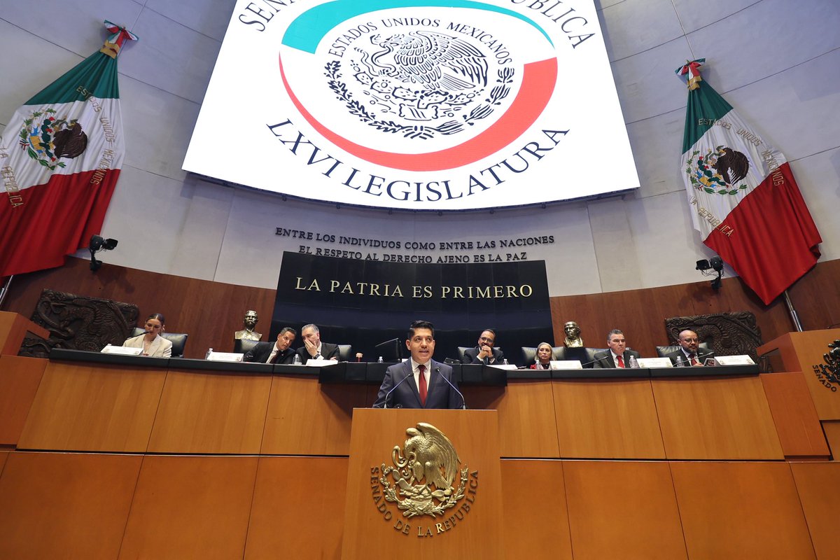 🇺🇸🤝🇲🇽🤝🇨🇦
Inauguramos los Foros de Diagnóstico Sectorial del #TMEC en el Senado, un espacio donde escuchamos directamente a quienes todos los días mueven la economía de nuestro país: trabajadoras, trabajadores, industria, academia, productores y especialistas.

Estas mesas de