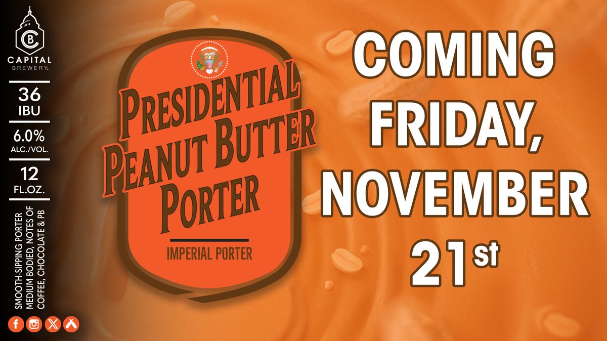 CapBrew's tweet image. On tap tomorrow at the Brewery!