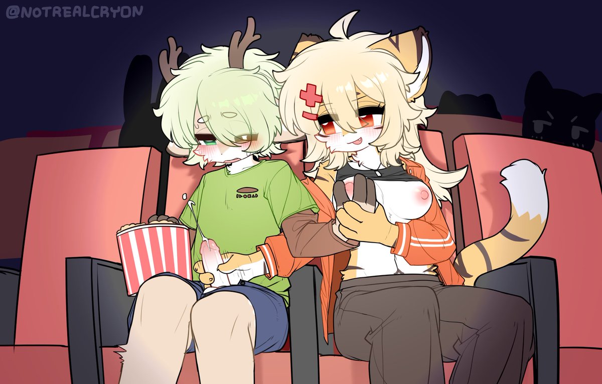 NotrealCrayon's tweet photo. Doodle🥛🍿 https://t.co/KAj96ygbOX