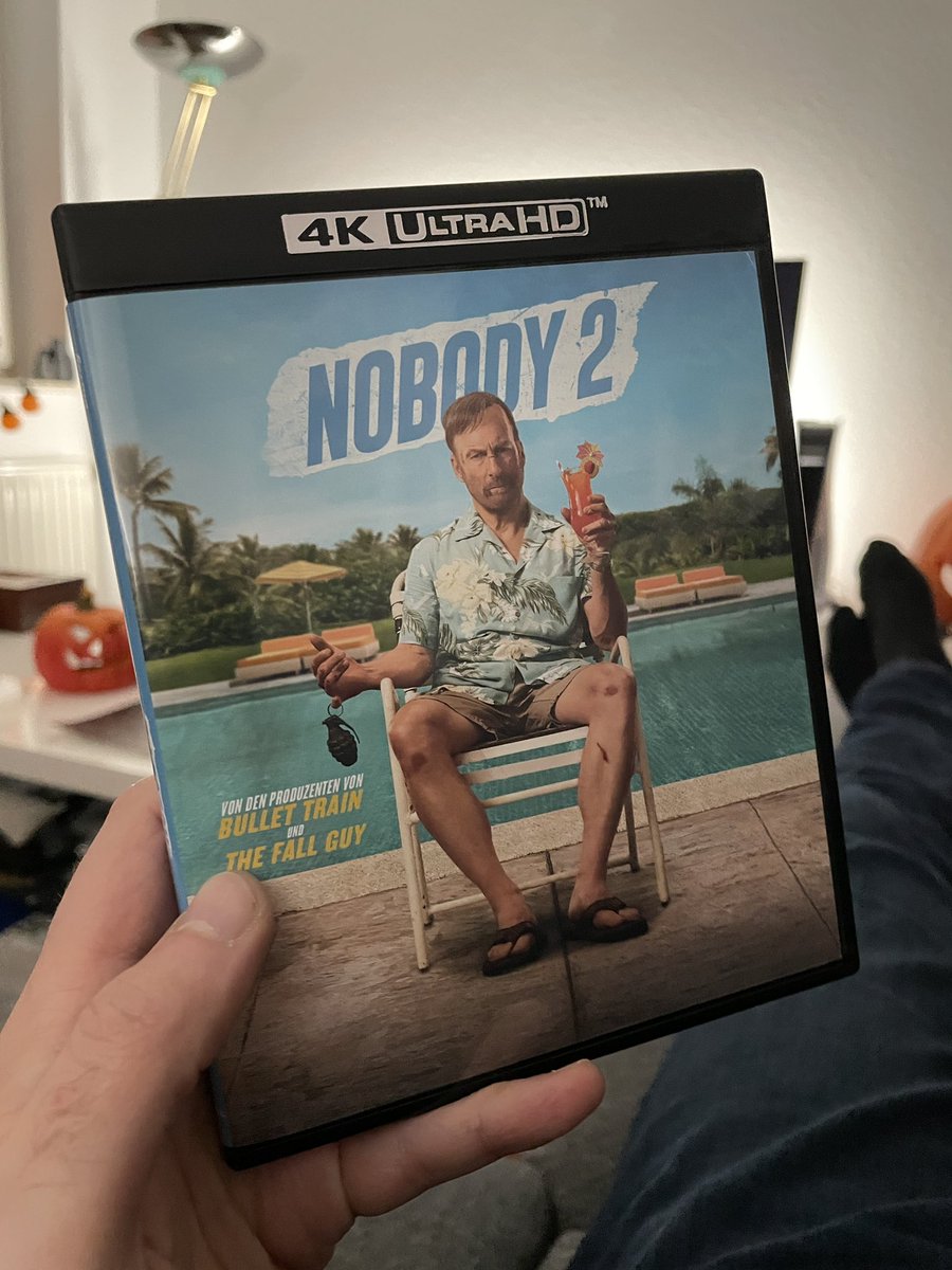 #nw Heut wird endlich Nobody 2 geschaut. Passend zum Better Call Saul Rewatch 😉