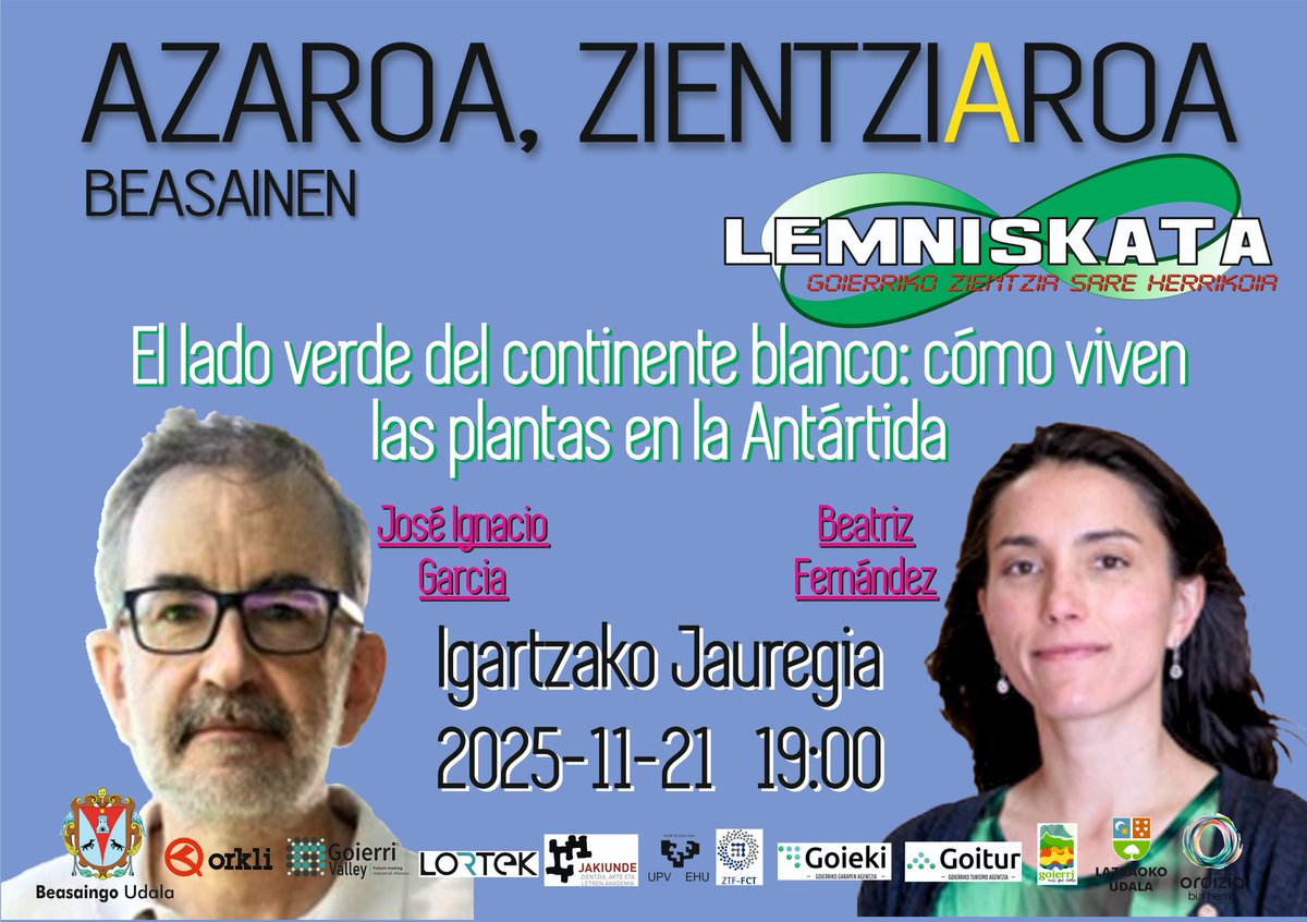 ¿Cómo afrontan las plantas, líquenes y musgos la falta de agua y la congelación en ambientes alpinos y polares? José Ignacio y Beatriz han participado en cuatro campañas antárticas y en otras cuatro en el Ártico y Subártico.