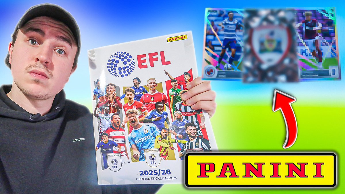 SHD_Backup's tweet image. NEW VIDEO OUT NOW!🤩

*EFL Panini Stickers Starter Pack Opening - Who Will I Get?*

Watch Here 👉youtu.be/5v9cQaoxcRM?si…

Can We Hit 200 Likes?👍
❤️+♻️Appreciated🙏
#BCAFC #Panini #EFLStickers #HTAFC #Bantams #GotGotNeed #BWFC #EFL #MTFC #WxmAFC #EFLPaniniStickers #DRFC #Saddlers