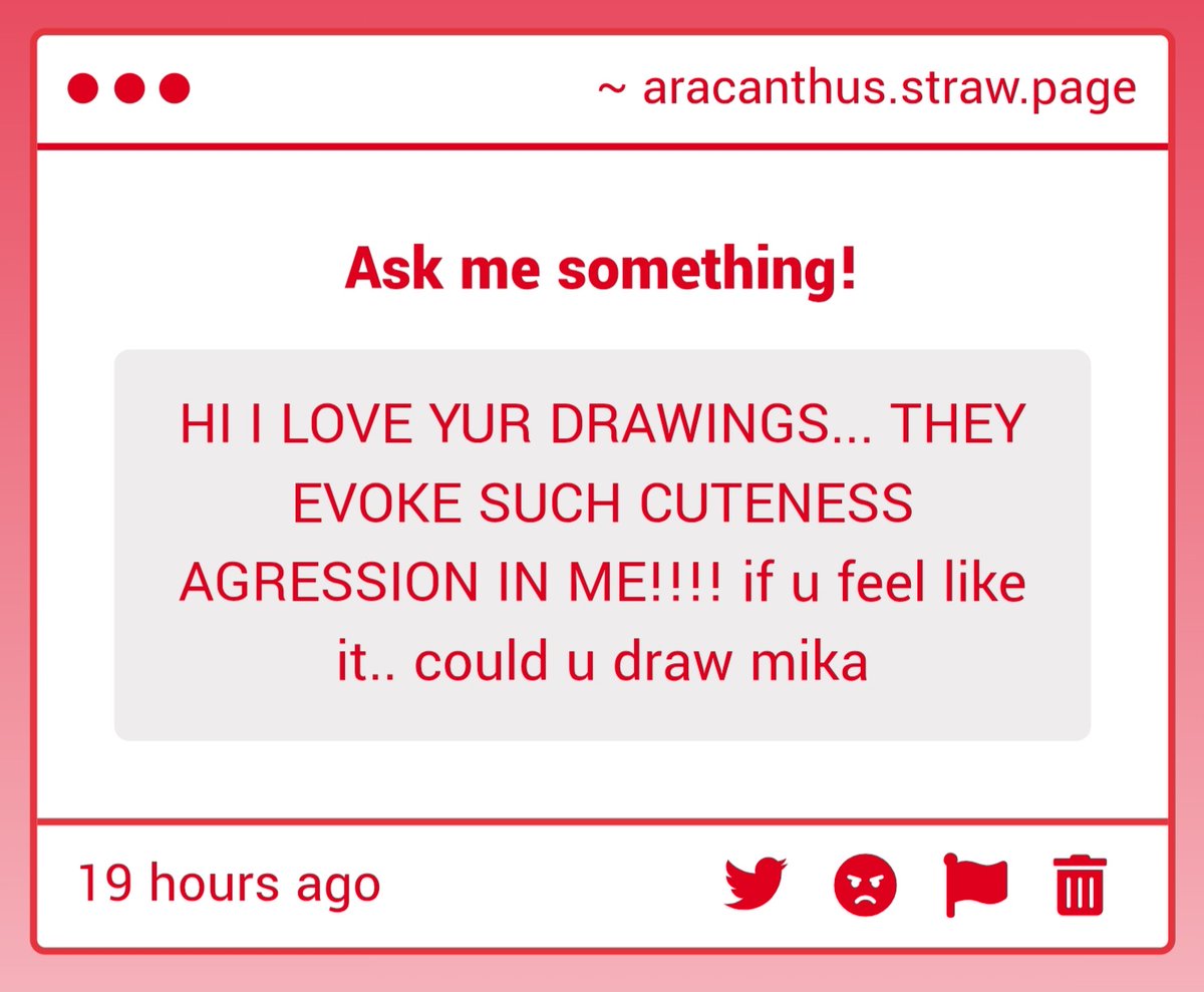 Aracanthus Draws | Comms Open!✨ tweet media