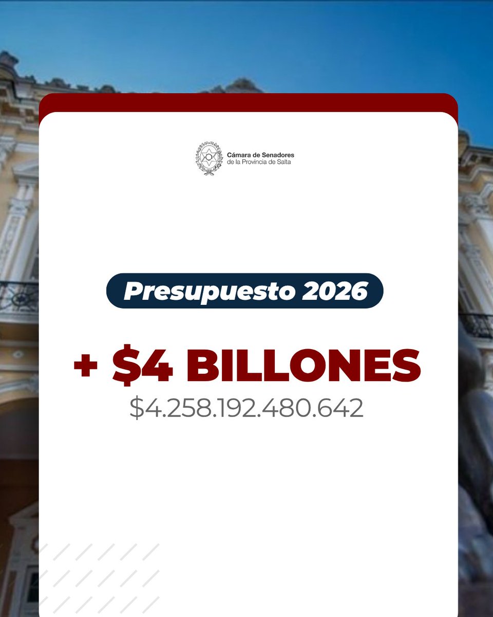 Senado Salta tweet media