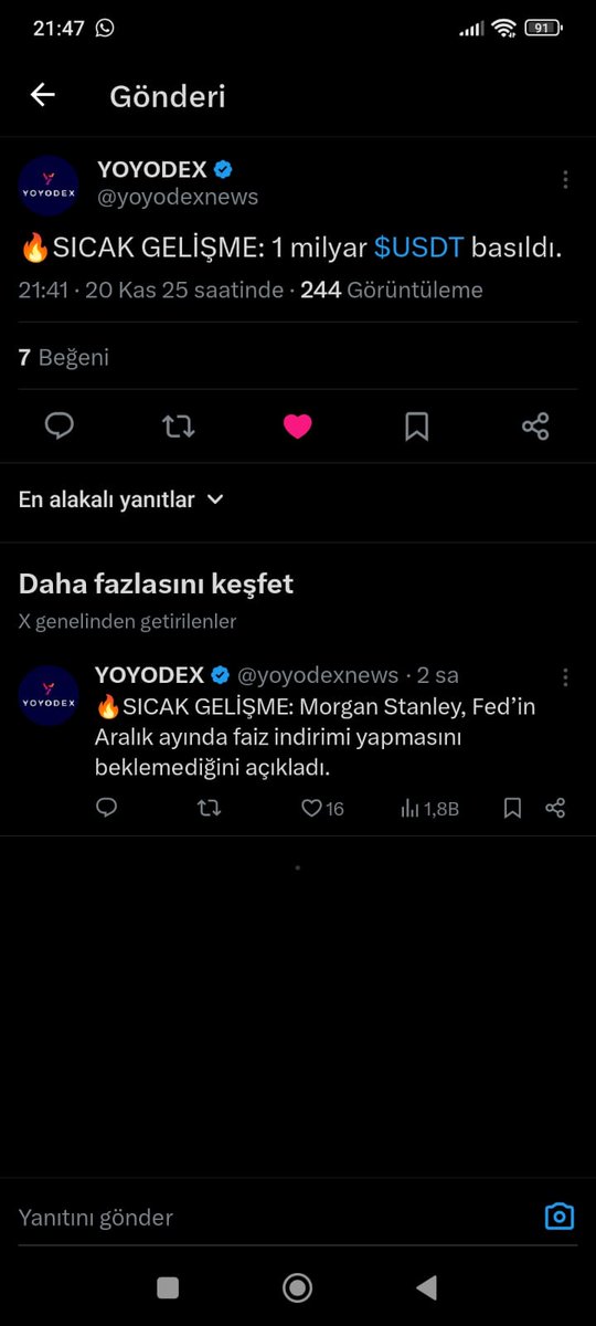 AdygeMr's tweet image. Nasıl bir hissiyat ise benimki, 
1 saat sonra haber indi..☺️☝️🙏🧿
#BTCUSDT 
#Tether