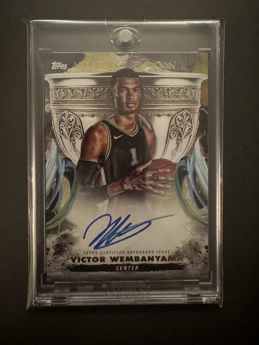 Et dans le Mailday, il y a avait d’autres belles choses, dont cette magnifique Victor Wembanyama /50 ! 
D’ailleurs les Inception sont une très belle collection…  en mains, elles sont très qualitatives !

#NBA #NBAX #thehobby #GoSpursGo #PorVida