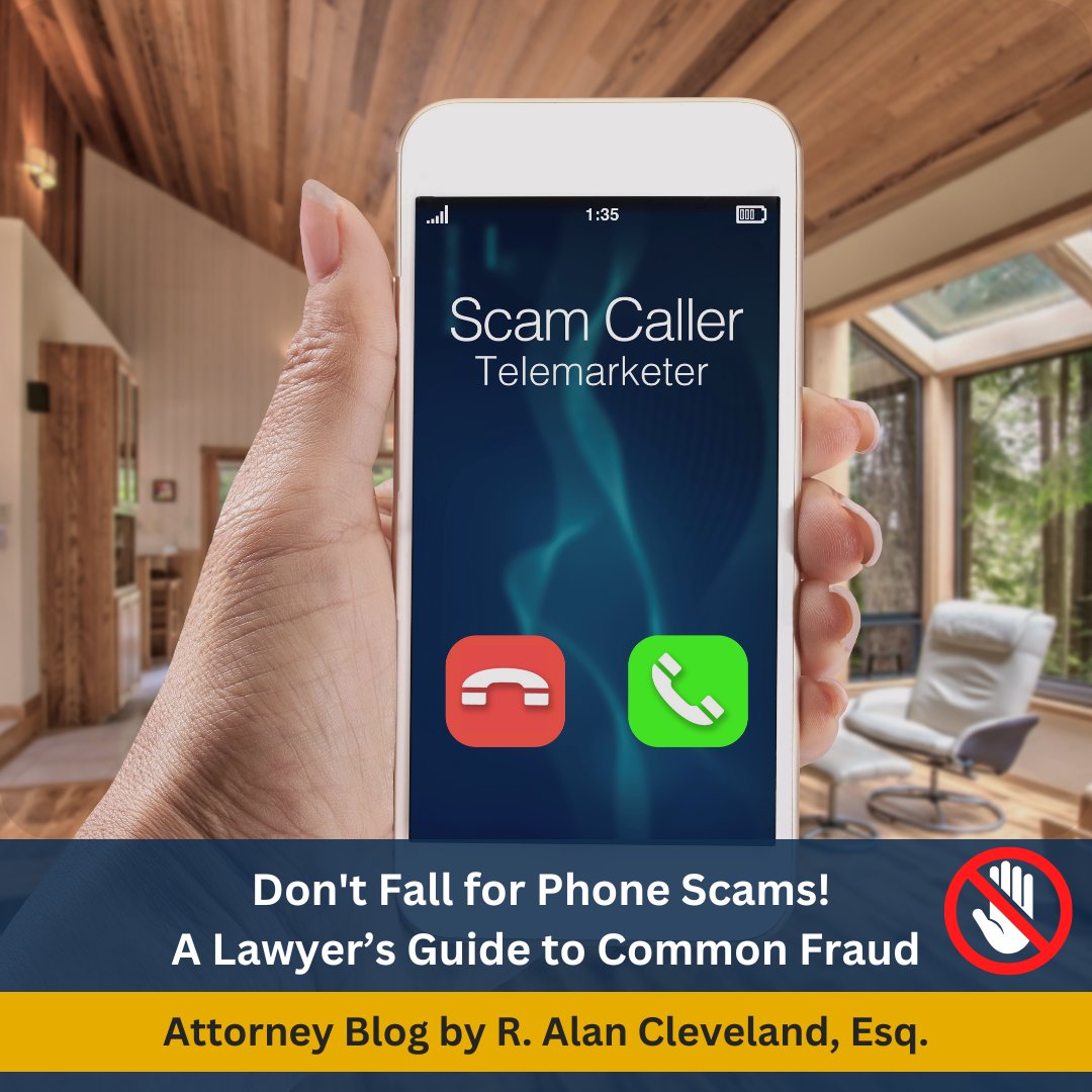 This blog was written by Attorney R. Alan Cleveland, LRIS Panel Member. If you need legal assistance pertaining to a fraud matter, contact the <a href="/ATLBARLRIS/">ATLBARLRIS</a>  at 404-521-0777 to get connected to a lawyer. #LawyerReferral #FraudAwareness
atlantabar.org/?pg=Blog&blAct…