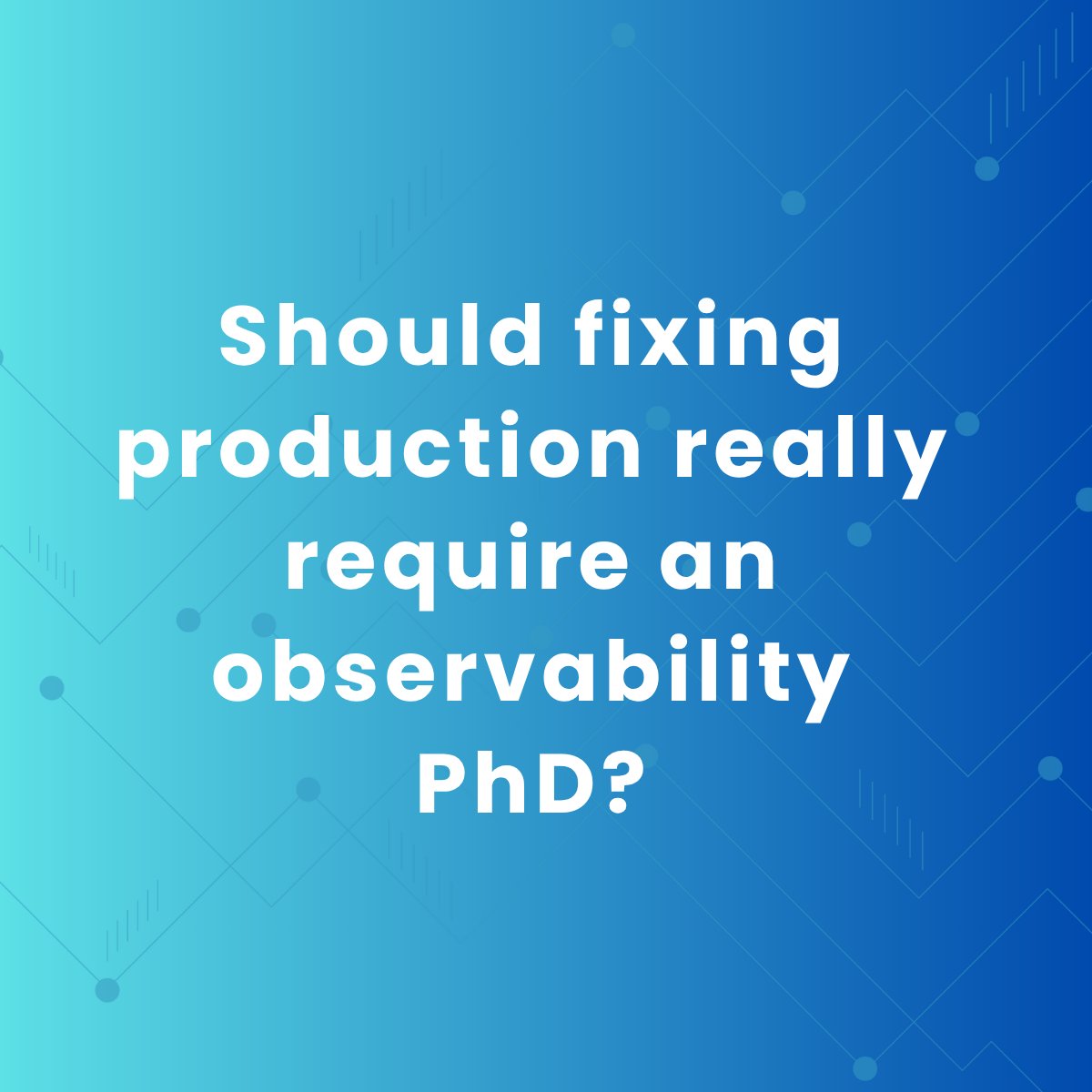 Fusion_Reactor's tweet image. You don&apos;t need more data. You need understanding. OpsPilot showed a single DNS error was causing 3 separate service issues. That&apos;s the difference between guessing and knowing.
bit.ly/4i9Ryes
#IncidentResponse #FusionReactor #OpsPilot #Observability