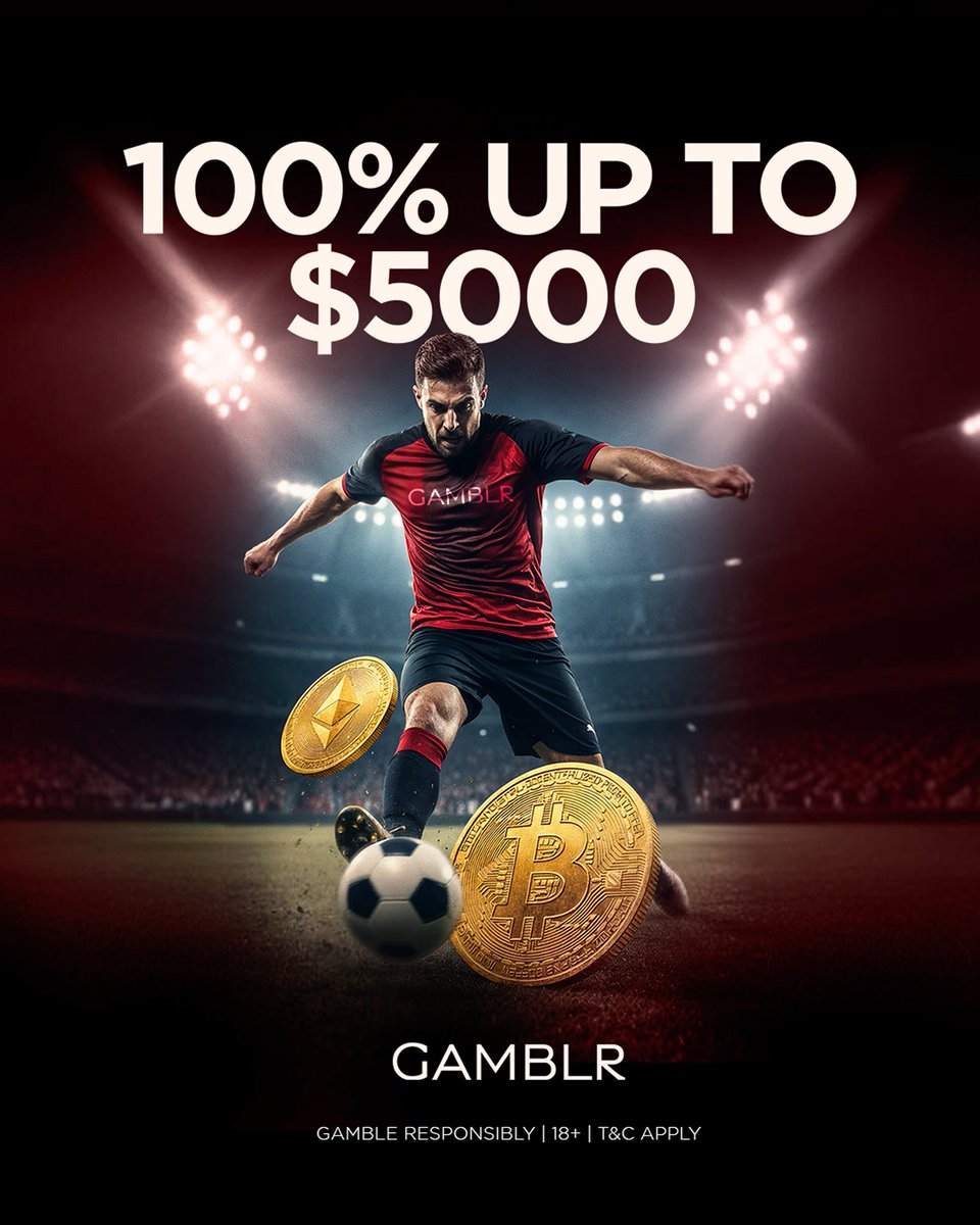 SleepySyntax's tweet image. Depositing on @Gamblr_io just got a whole lot sweeter.
They’re running a 100% bonus up to $5000, and honestly that’s the kind of boost that makes moving funds over feel worth it.

Instead of leaving my USDC sitting idle on an exchange, I’d rather put it somewhere that actually…