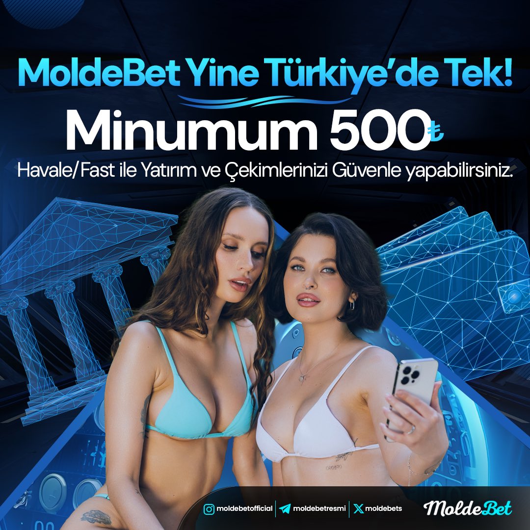 TÜRKİYE'DE YİNE İLK, YİNE TEK! RAKİPSİZ GÜVEN! 🔒

🤩 #moldebet Güvencesiyle Finansal İşlemlerinde Yeni Dönem: Minimum 500₺! 🚀

Havale ile Yatırım ve Çekimlerinizi En Güvenli Şekilde, Minimum 500₺ Limitiyle Sadece moldebet'te Yapabilirsiniz! 

GİRİŞ: t2m.io/moldebet