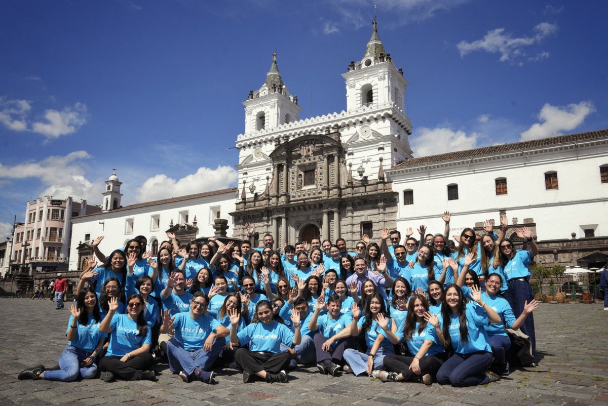 UNICEF Ecuador tweet media