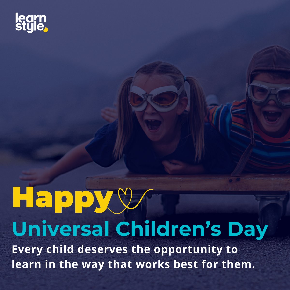 learn_style's tweet image. 🌍 On Universal Children’s Day, we celebrate a simple truth: Every child deserves to learn in the way that works best for them. 

Today, we celebrate children, their curiosity, their resilience, and their potential.
And we stand with them, always 💙