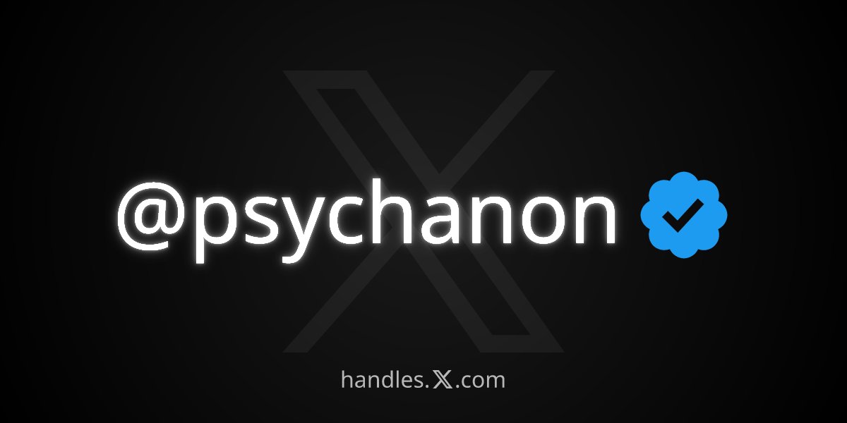 We just acquired <a href="/psychanon/">Psychedelics Anonymous</a>.

Thank you, X Handle Marketplace!