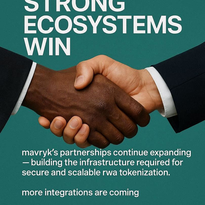 MoradiSmit8666's tweet photo. 🤝 Strong ecosystems win.
Mavryk’s partnerships continue expanding — building the infrastructure required for secure and scalable RWA tokenization.@MavrykNetwork
More integrations are coming.
#MavrykNetwork #BlockchainNews #MVRK https://t.co/Z6NDYnFSse