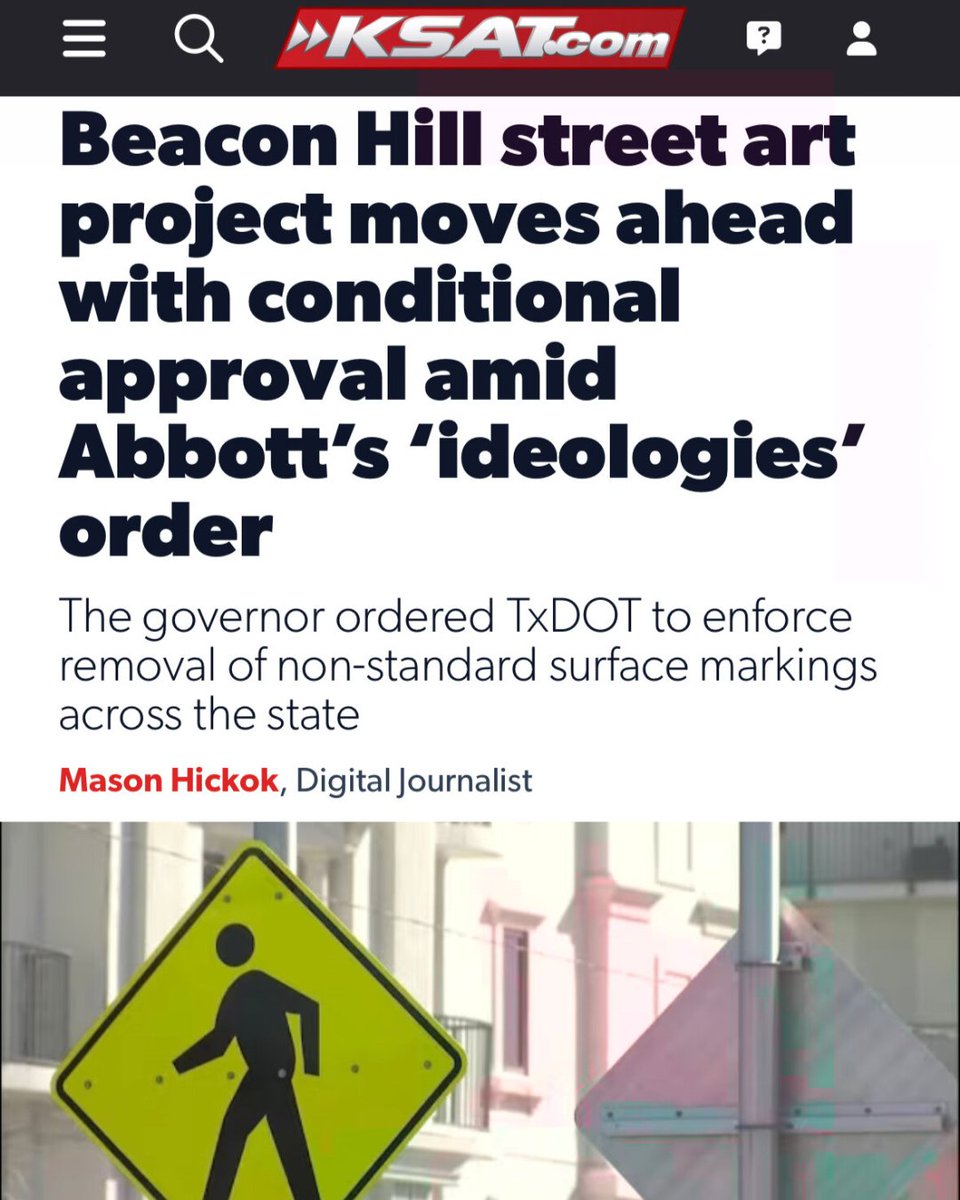 UPDATE: Our street art project has been conditionally approved! 👏👏 We are working with local and state officials to make sure this project meets all guidelines and standards, while holding true to our mission of improved street safety for pedestrians and cyclists! 🚶‍♂️🚲