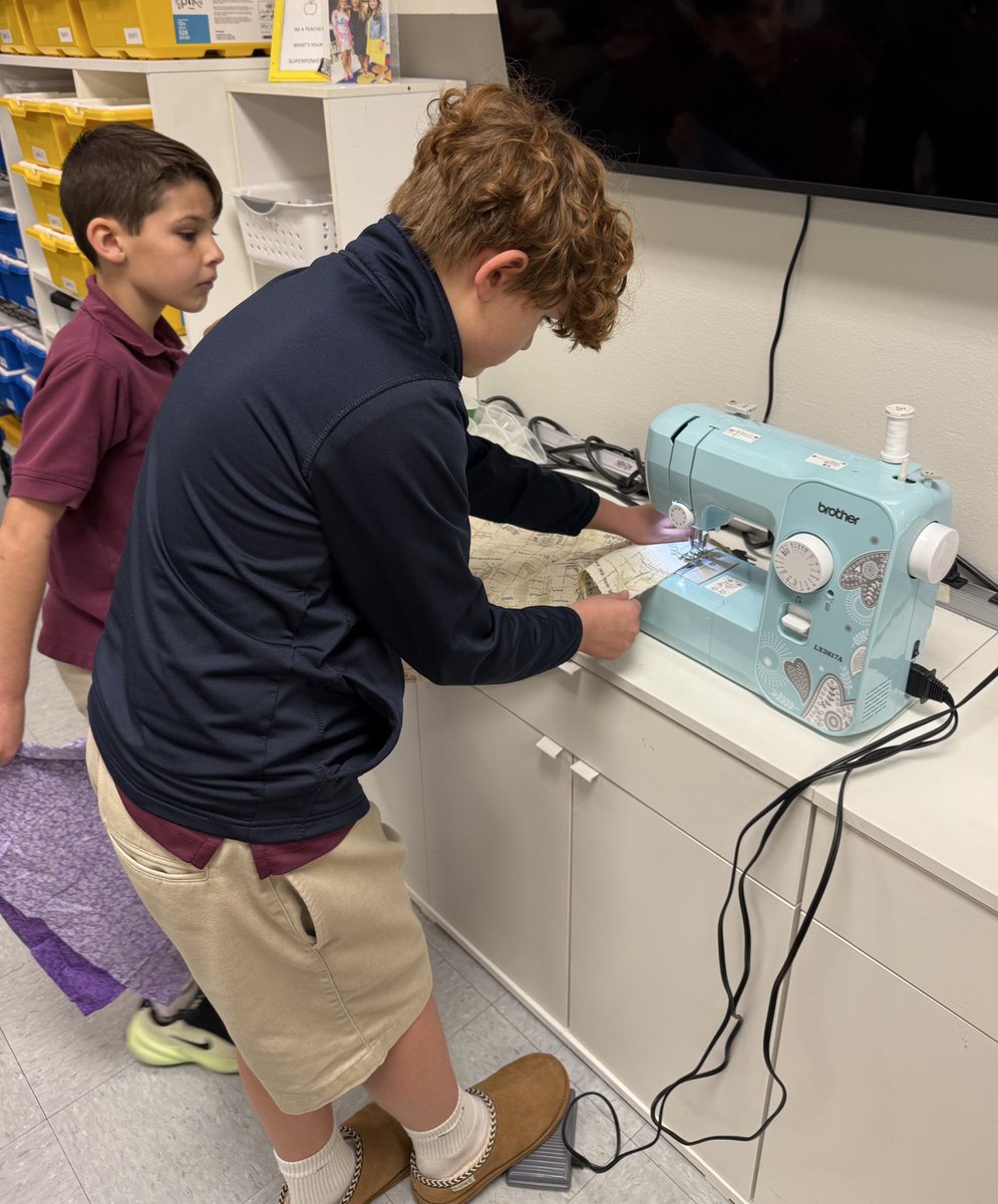Sew talented!🪡🧵

Mrs. Holmes students have been busy learning essential sewing skills &amp; creating handmade tote bags! From measuring &amp; cutting fabric to pinning &amp; assembling each piece, this project blended creativity with life skills. We couldn’t be more proud of their work!