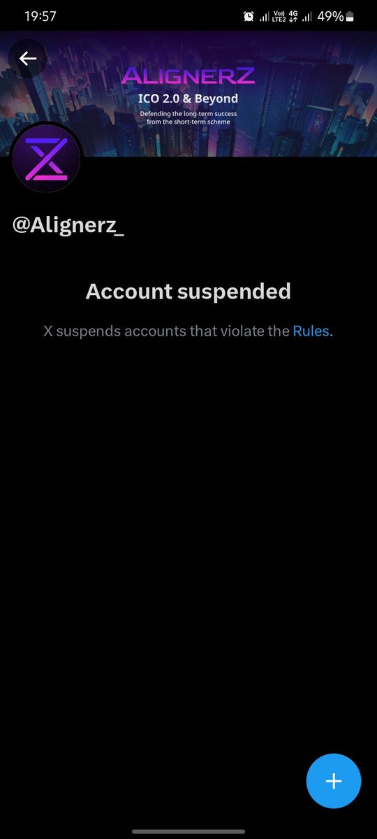 techsage06's tweet image. Woke up to see the official @Alignerz_ account suspended, and I guess X couldn’t handle the traction.

The funny thing is this is one of the calmest, most educational communities on here, no spam, no noise, just people trying to understand alignment properly.

Hopefully, X…