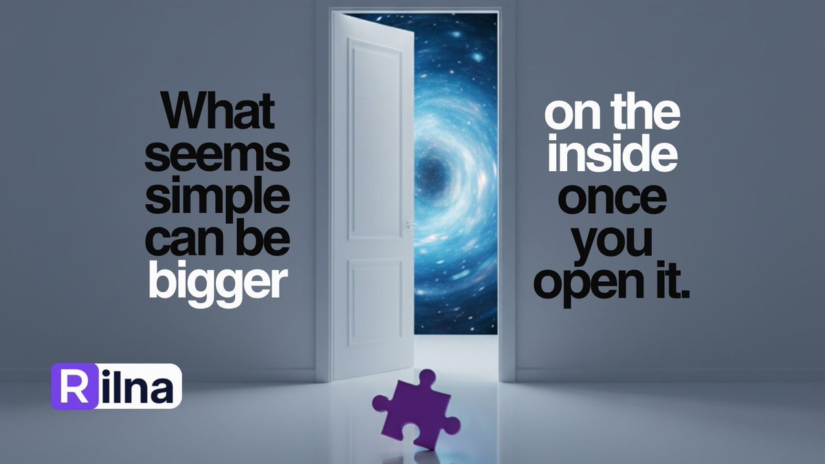Rilna_software's tweet photo. Some ideas look small…
until you open the door and see they’re bigger than the room they start in.

I wasn’t ready years ago, and the project slipped away.
Today, parts of it power Rilna.

Nothing was wasted.
Some ideas wait for you to grow. 

#BuildInPublic #SaaS https://t.co/W3pOYl5t6z
