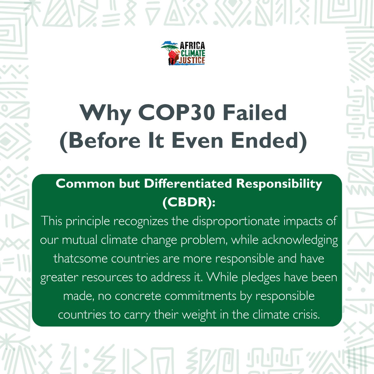 Africa Climate Justice Collective (ACJC) tweet media