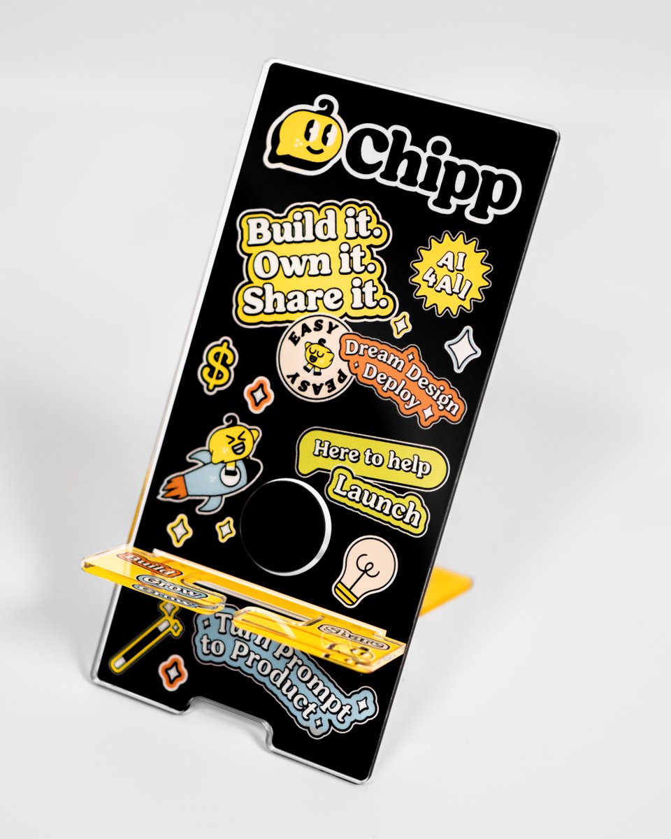ONeilPrinting's tweet photo. At Chipp Con, O’Neil, Printing Solutions, and Rule29 partnered with Chipp to create an NFC-enabled phone stand that opens a custom experience with a tap.

Let’s us help bring these worlds together 👉 https://t.co/z74A4auCzL

#BrandNativeAI #ChippCon #Rule29 #PrintingSolutions https://t.co/EgF2dmAFMU