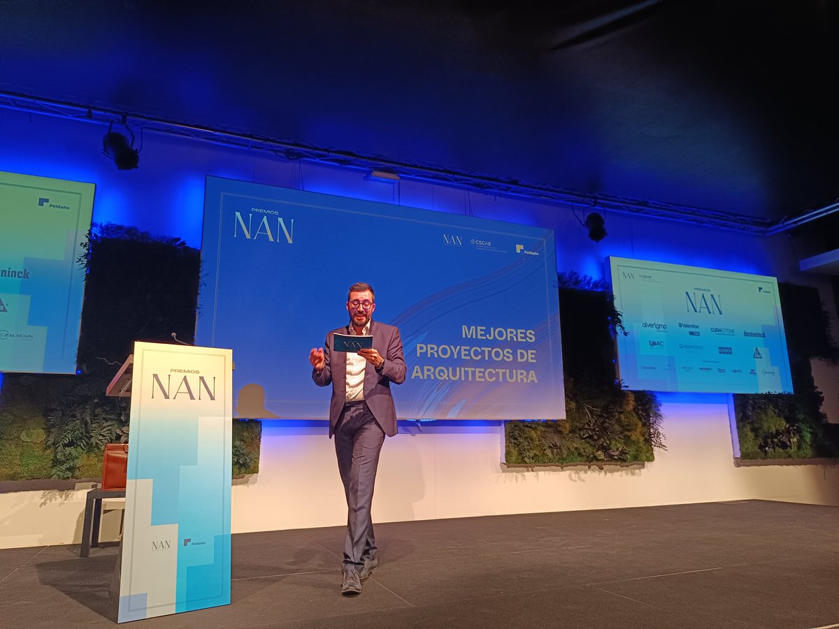 ➡️ ¡Seguimos con los ganadores a los Mejores Proyectos de Arquitectura 2025!

Ocho estatuillas patrocinadas por <a href="/alverlamp/">alverlamp_oficial</a>, <a href="/Pinta_Valentine/">Pinturas Valentine</a>, <a href="/CUPASTONE/">CUPA STONE</a>,
@deceuninck_esp, EMAC, @deceuninck_esp, <a href="/KONE_es/">KONE Ibérica</a> y <a href="/SikaSpain/">Sika España</a>.
#PremiosNAN2025