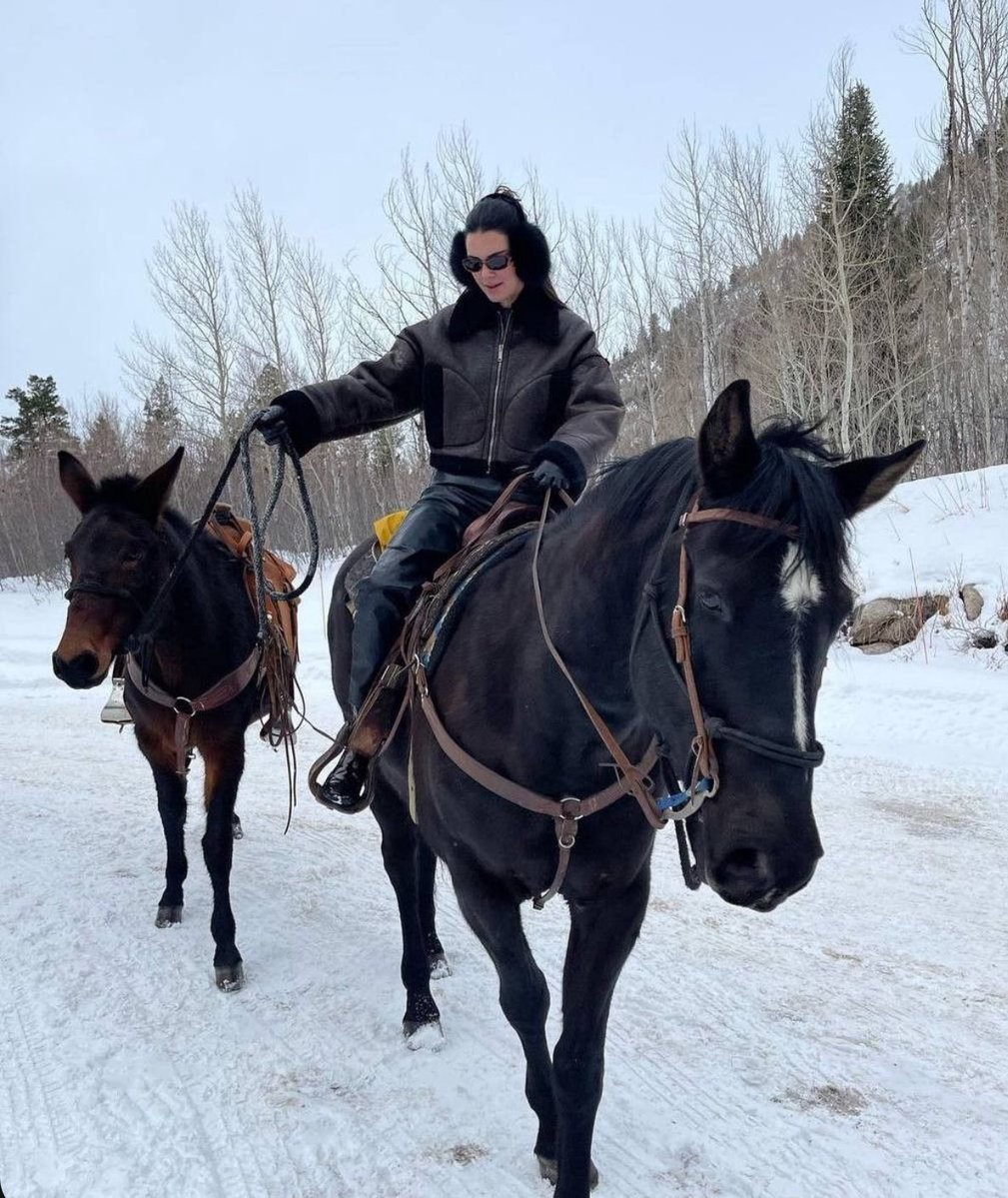 kennicolejcnner's tweet image. black swan