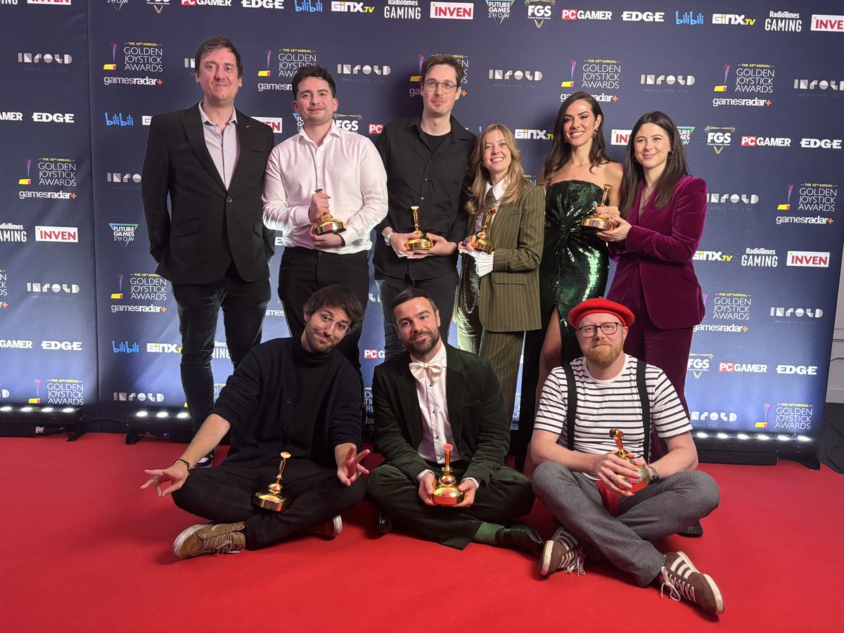 GoldenJoysticks's tweet image. We continue 🫶🏻

7 massive #GoldenJoystickAwards wins for @expedition33 !!!  Owowow.

Congrats to @SandfallGames and @KeplerInteract