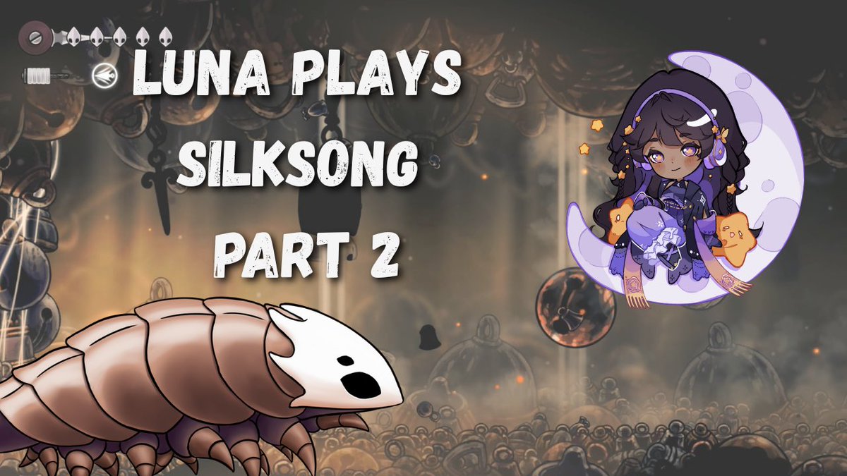 pixelgami2's tweet image. Posted a new Silksong Video on YouTube. Me attempting to fight the Bell Beast 😭 

Watch here: youtu.be/-fC5-gFyJdk?si…

#Silksong #Vtuber #pngtuber #hollowknightsilkong