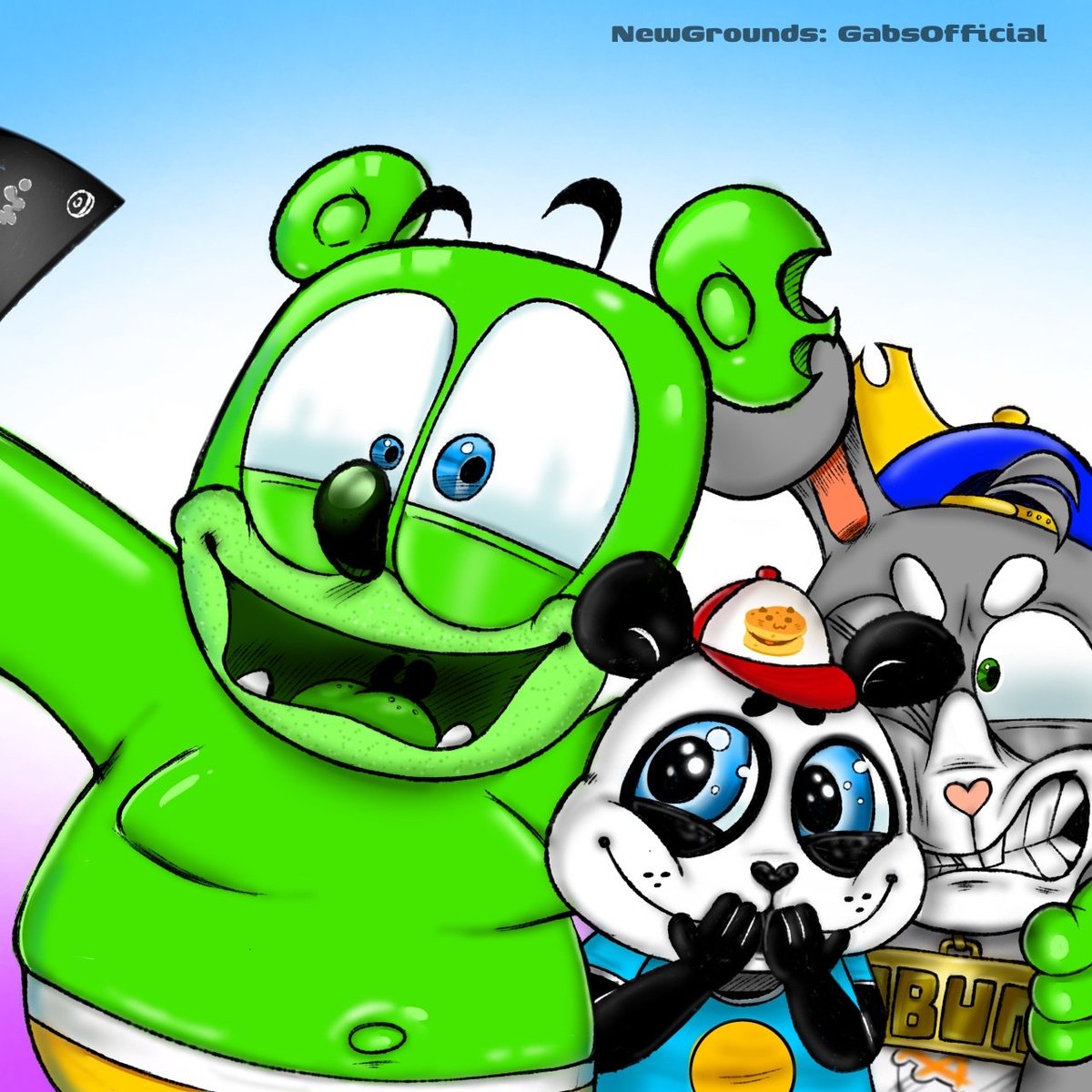 ExcitedCGIman's tweet photo. Gummibar x Wackyjamz!!
#gummibar #jamster #fanart #2000s https://t.co/uPLwm4qiy3