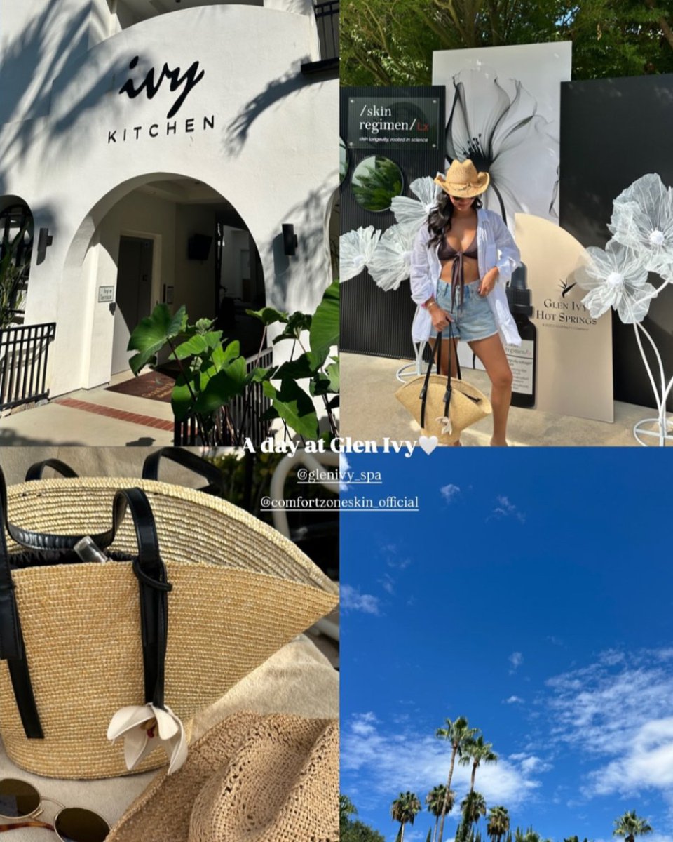 GlenIvySpas's tweet photo. You bring the vibe, we’ll bring the wellness. 🌿
Our guests always know how to do Glen Ivy right.

Swipe through for some of our favorite essentials captured by you. https://t.co/JAmvOIH2Ma