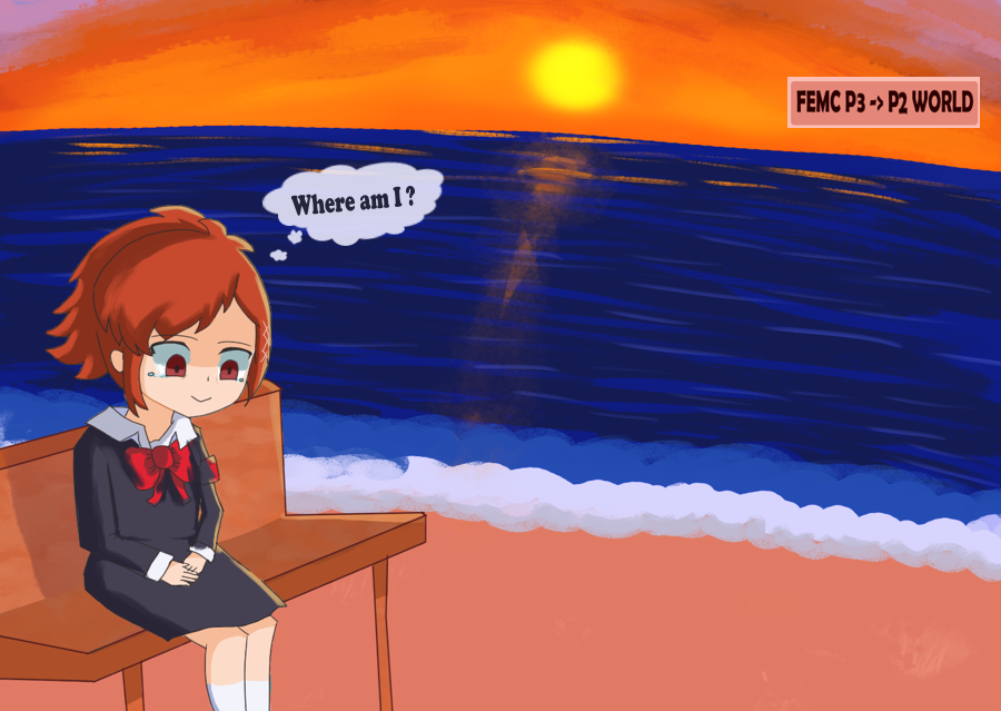 KaileyKings's tweet photo. What if Persona Female MC get transported and swap their Timeline World #Persona3 #Persona #fanart #doodle #Persona2  #Persona3answer  #comic #personaart #Kotone #digitalfanart https://t.co/SYlotcCqqx