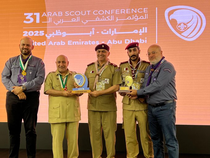 اختتمت جمعية الكشافة والمرشدات القطرية مشاركتها في المؤتمر الكشفي العربي الـ31 الذي عُقد في أبوظبي بمشاركة 17 جمعية كشفية عربية، وذلك للتصويت على بنود التعديلات الدستورية المقترحة التي شملت دستور الإقليم الكشفي العربي.
#الكشافة #قطر #أبوظبي #المؤتمر_الكشفي_العربي